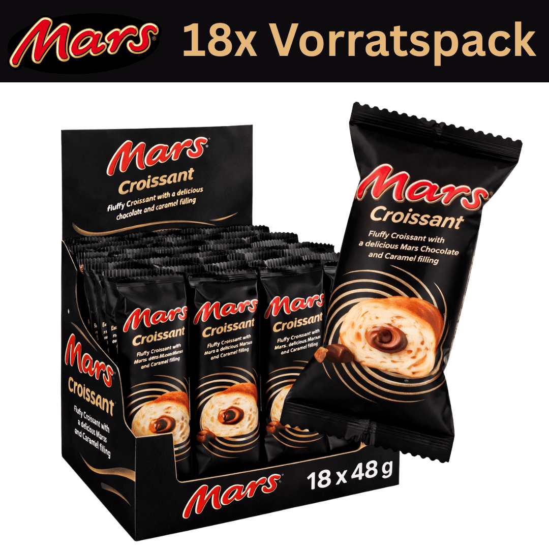 Mars 18x Mars Croissants 48g (Vorratspack)