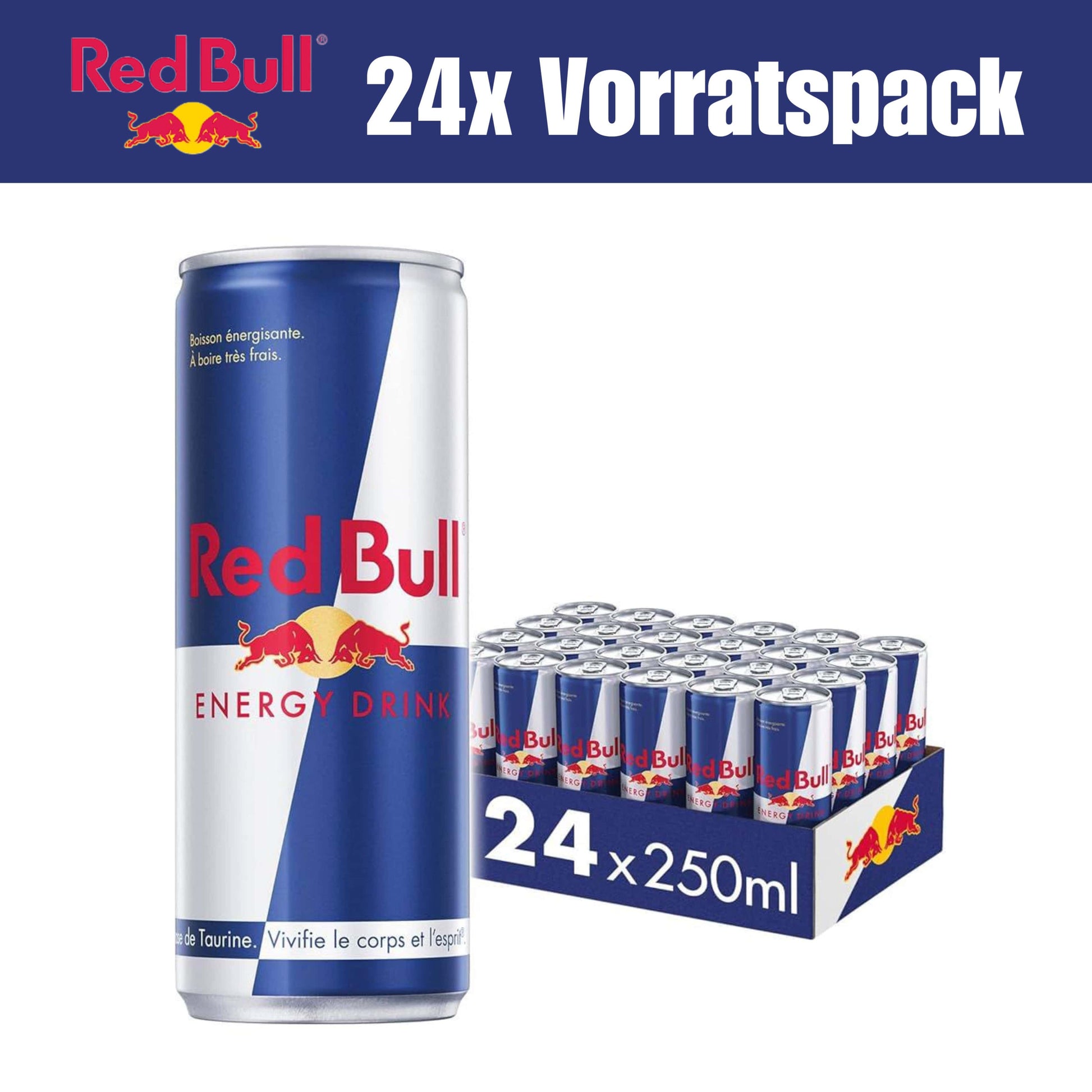 RedBull 24x RedBull 250ml Vorratspack (versch. Sorten)