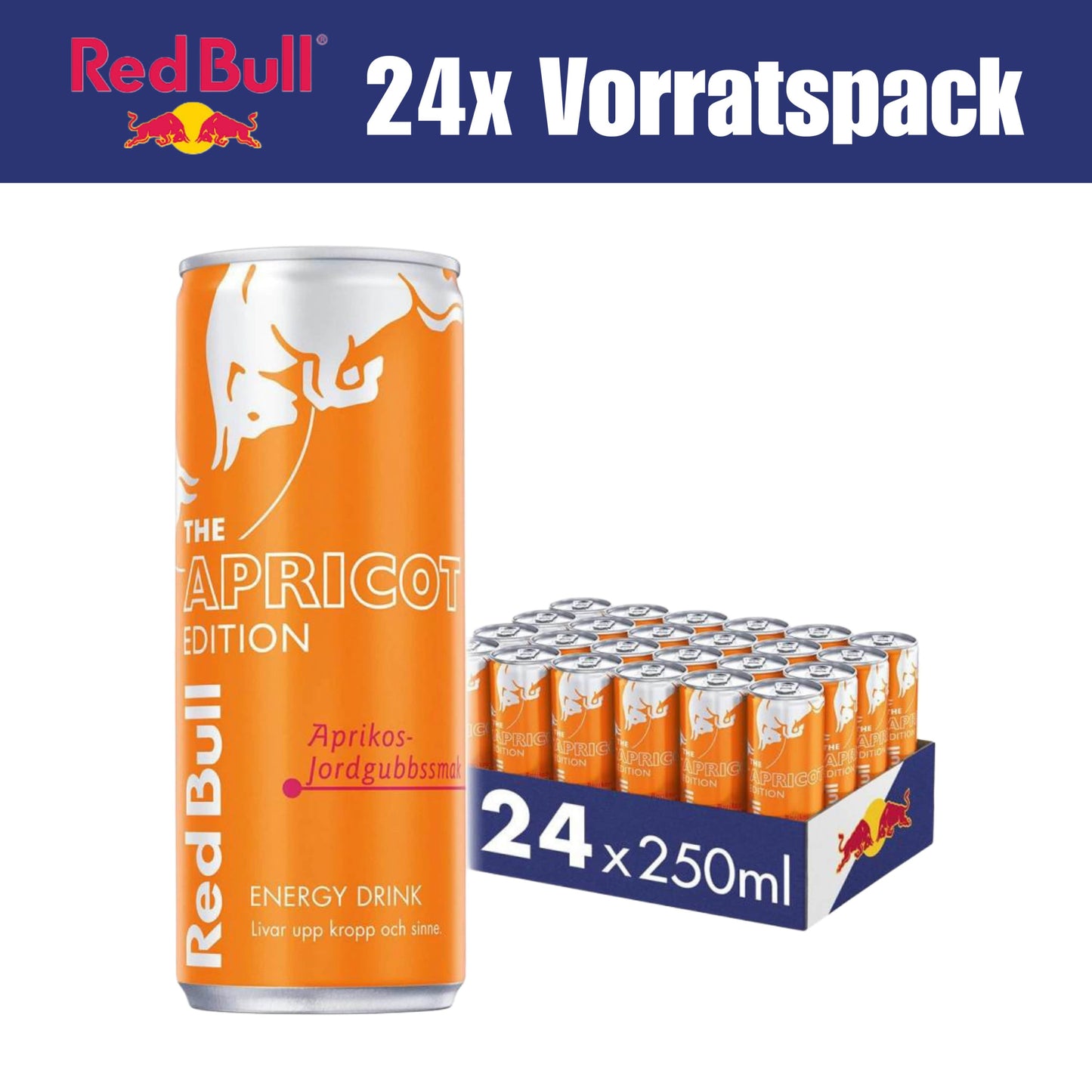 RedBull 24x RedBull 250ml Vorratspack (versch. Sorten)