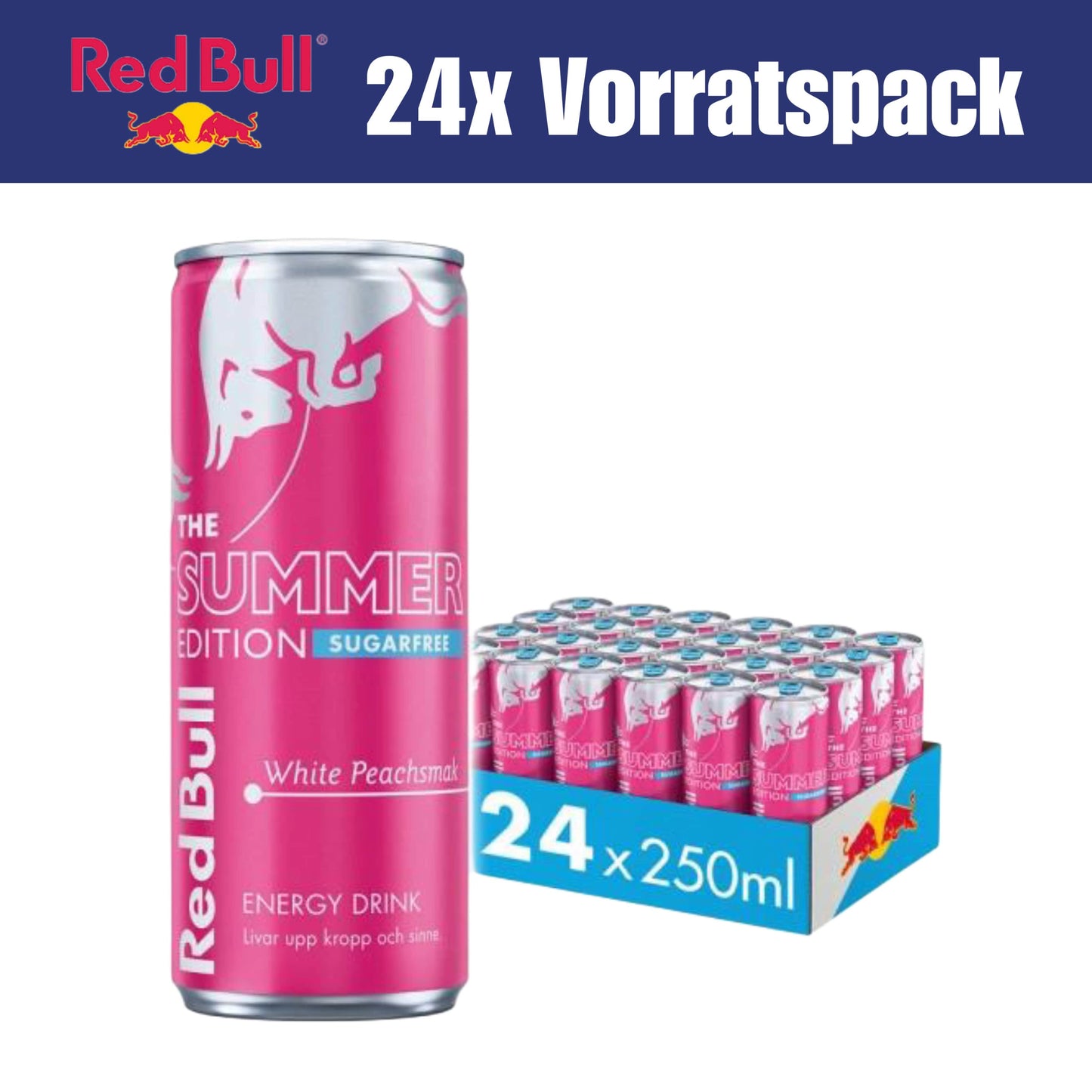 RedBull 24x RedBull 250ml Vorratspack (versch. Sorten)