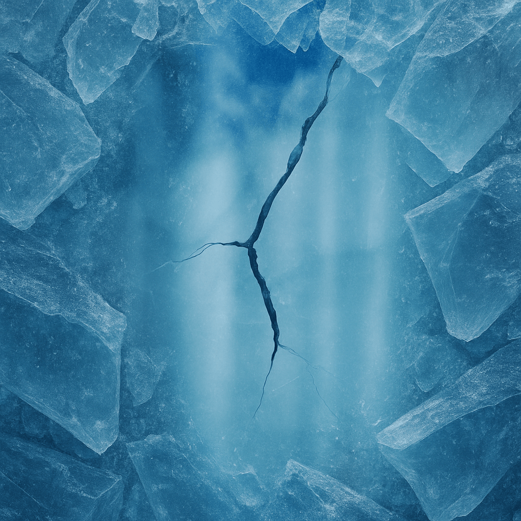 Glacier Ice Frame 2