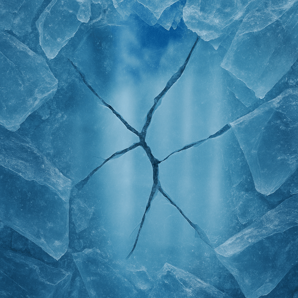 Glacier Ice Frame 3
