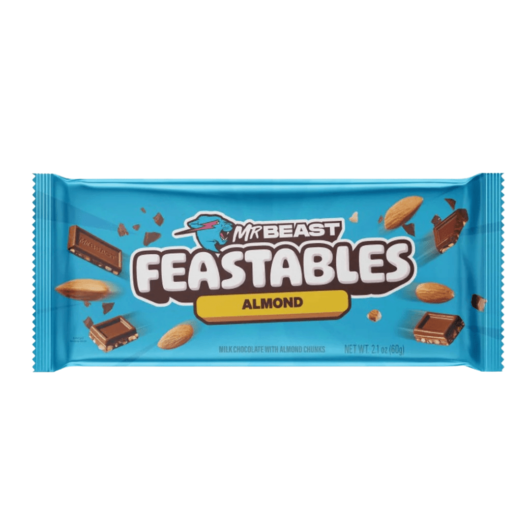 CandyPeak Almond 60g MrBeast - Feastables 60g (versch. Sorten)