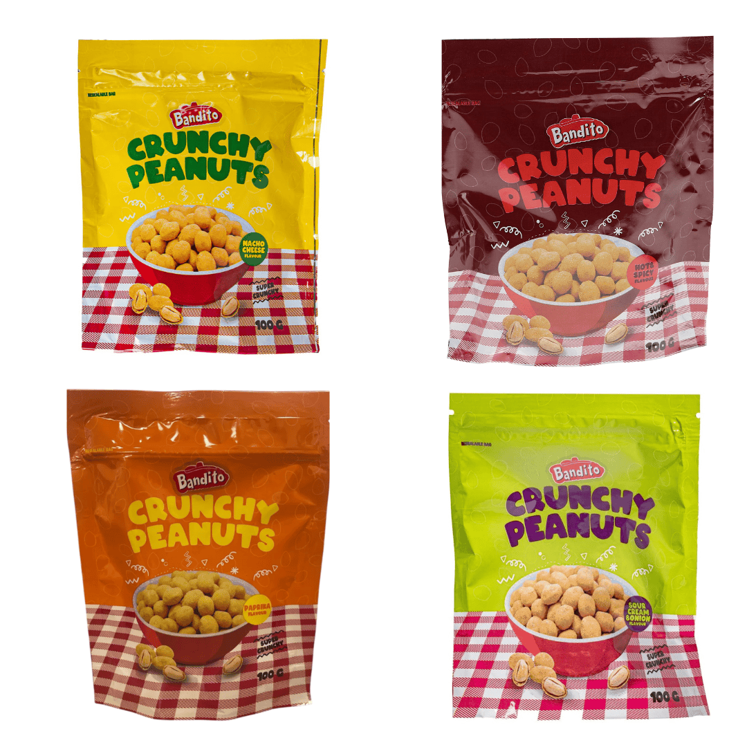 Bandito Bandito - Crunchy Peanuts 100g (versch. Sorten)
