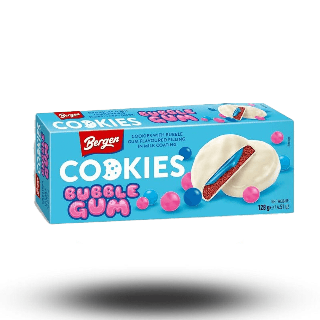 Bergen Bergen - Cookies Bubble Gum 128g
