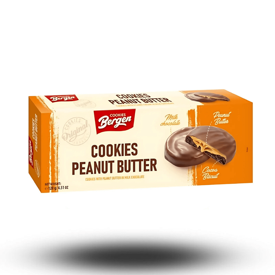 Bergen Bergen - Cookies Peanut Butter 128g