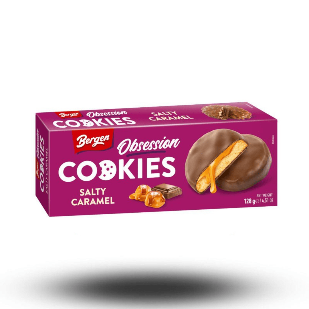 Bergen Bergen - Cookies Salty Caramel 128g
