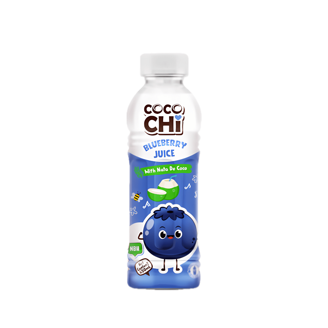CandyPeak Blueberry Juice 450ml Coco Chi - Fruchtsaft mit Kokosgel 450ml (versch. Sorten)