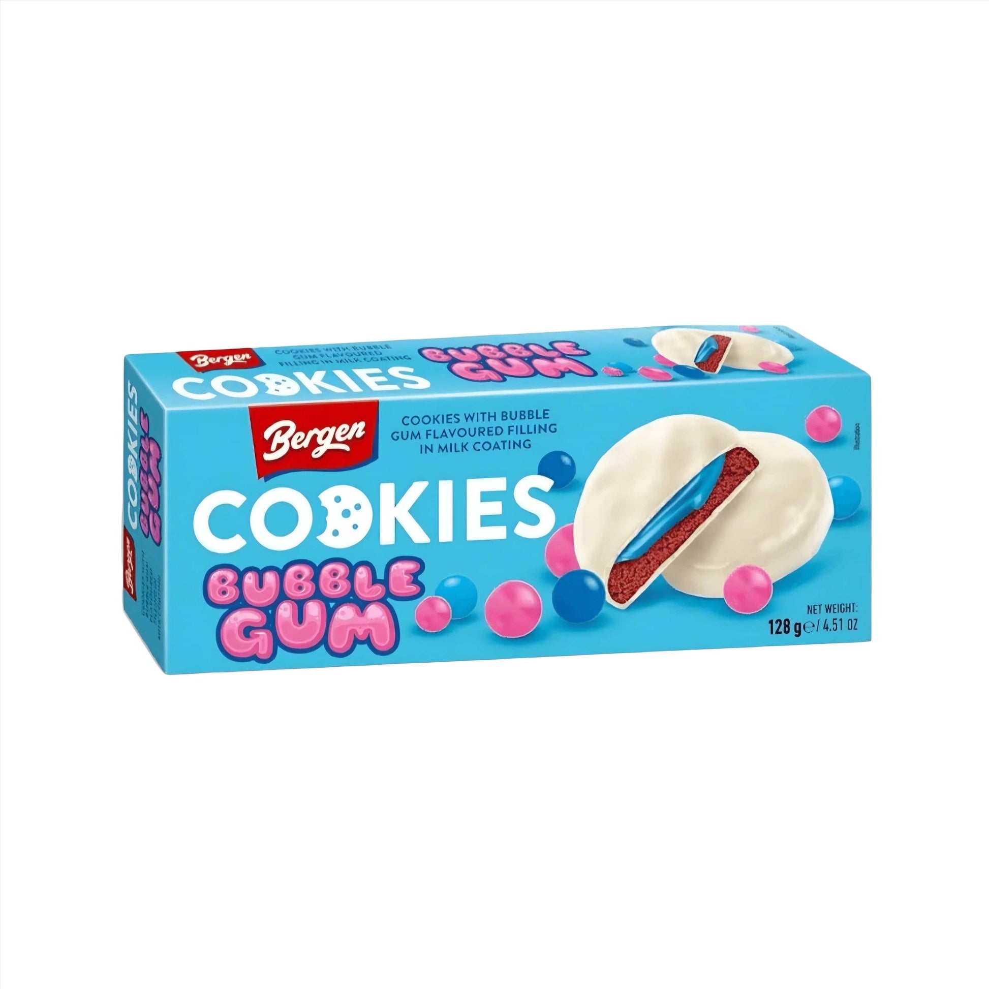 Bergen Bubble Gum 128g Bergen - Cookies 128g (versch. Sorten)