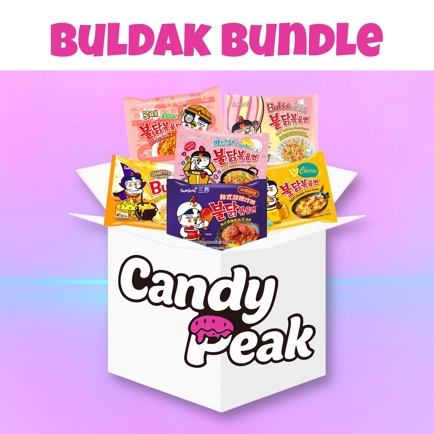 SamYang Buldak-Bundle (6 versch. Sorten)