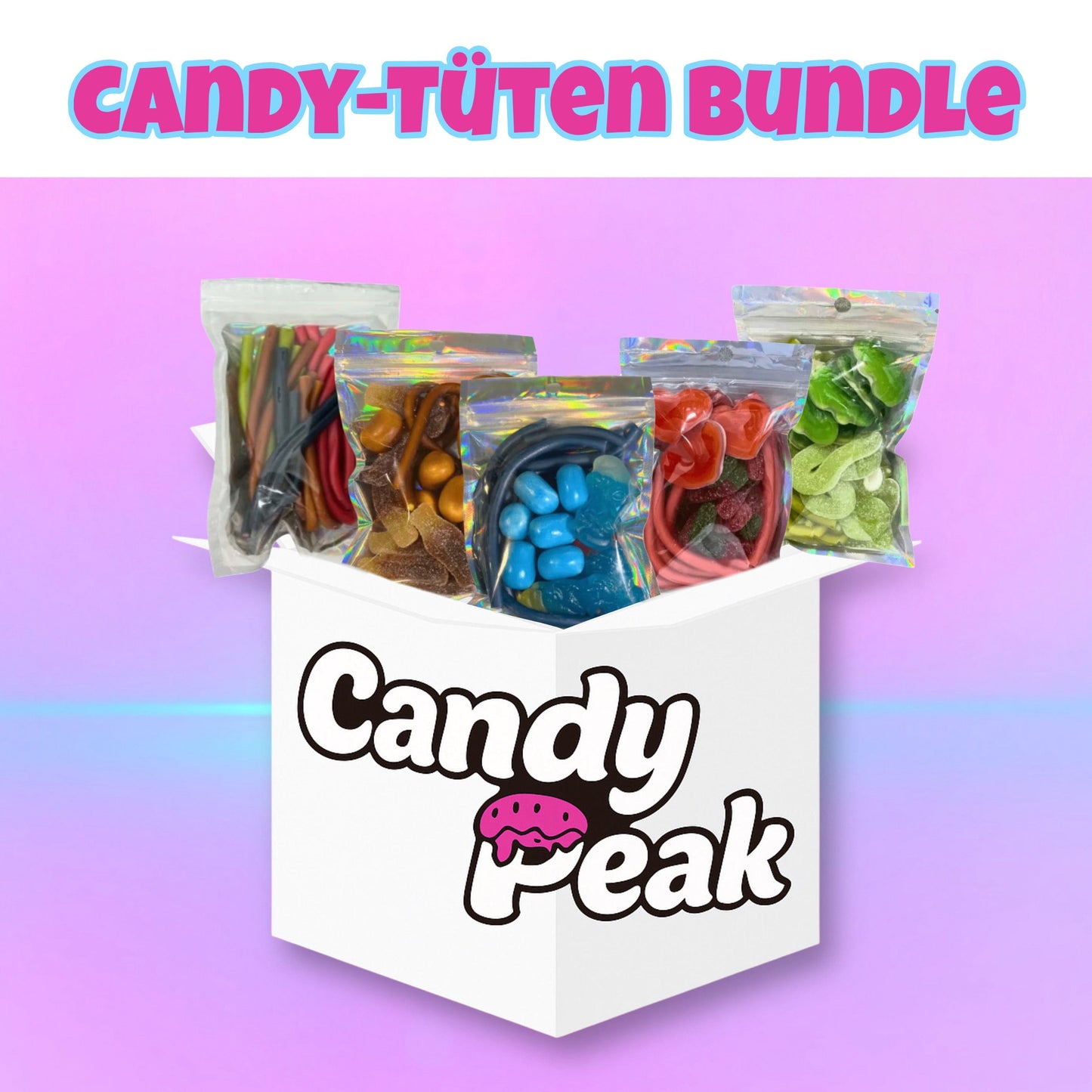 CandyPeak Candy-Tüten Bundle 5x 150g