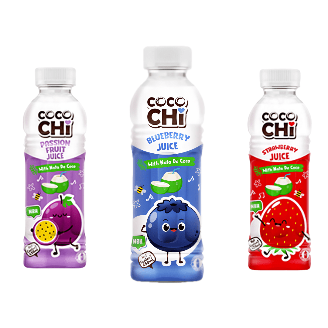 CandyPeak Coco Chi - Fruchtsaft mit Kokosgel 450ml (versch. Sorten)