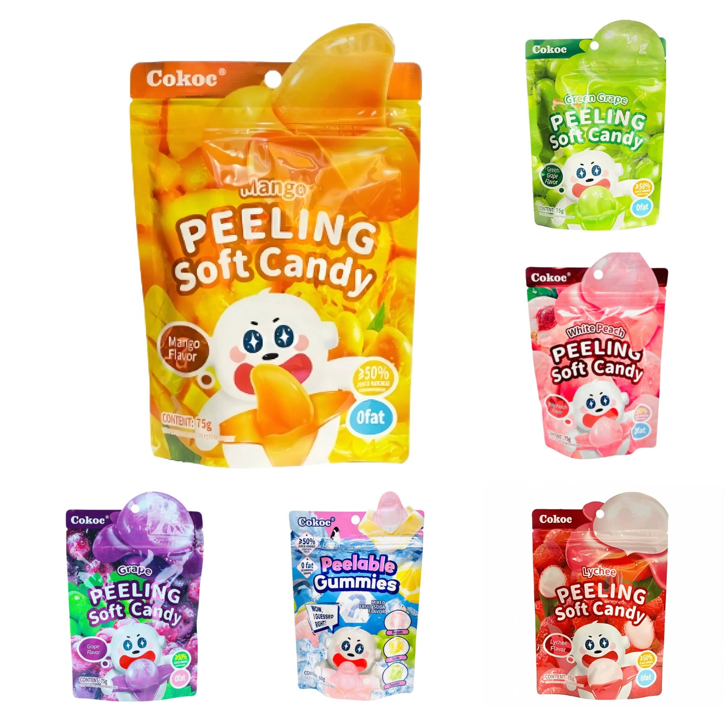Cokac Cokoc - Peeling Soft Candy 75g