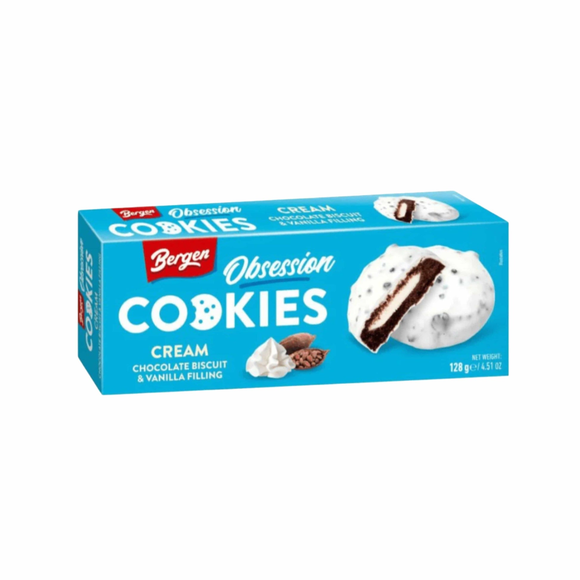 Bergen Cookies n Cream 128g Bergen - Cookies 128g (versch. Sorten)