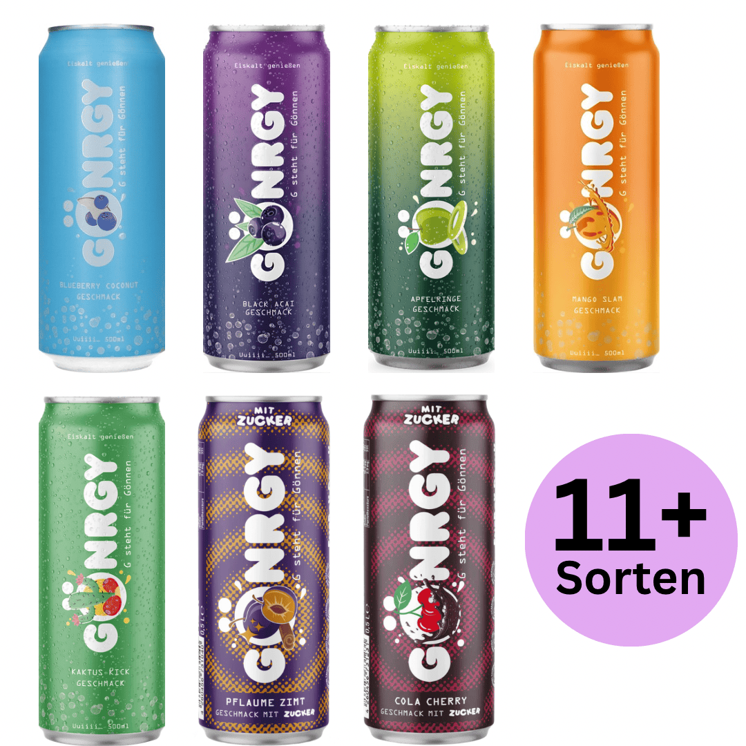 GÖNRGY Energydrink 500ml (versch. Sorten) / Limited Editions – CandyPeak