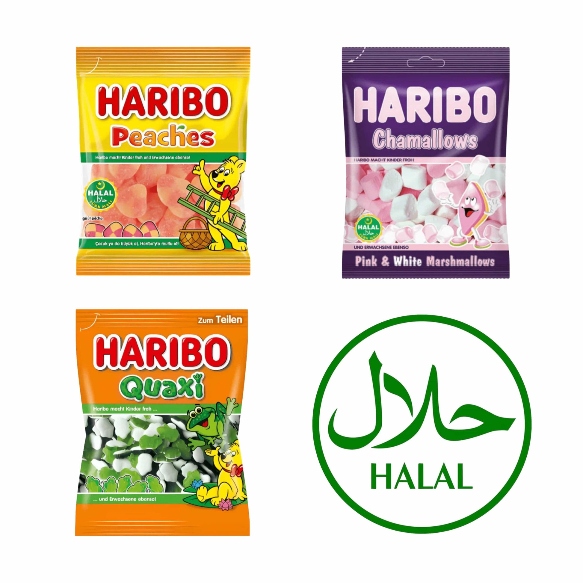 Haribo Haribo Halal Fruchtgummi (versch. Sorten)