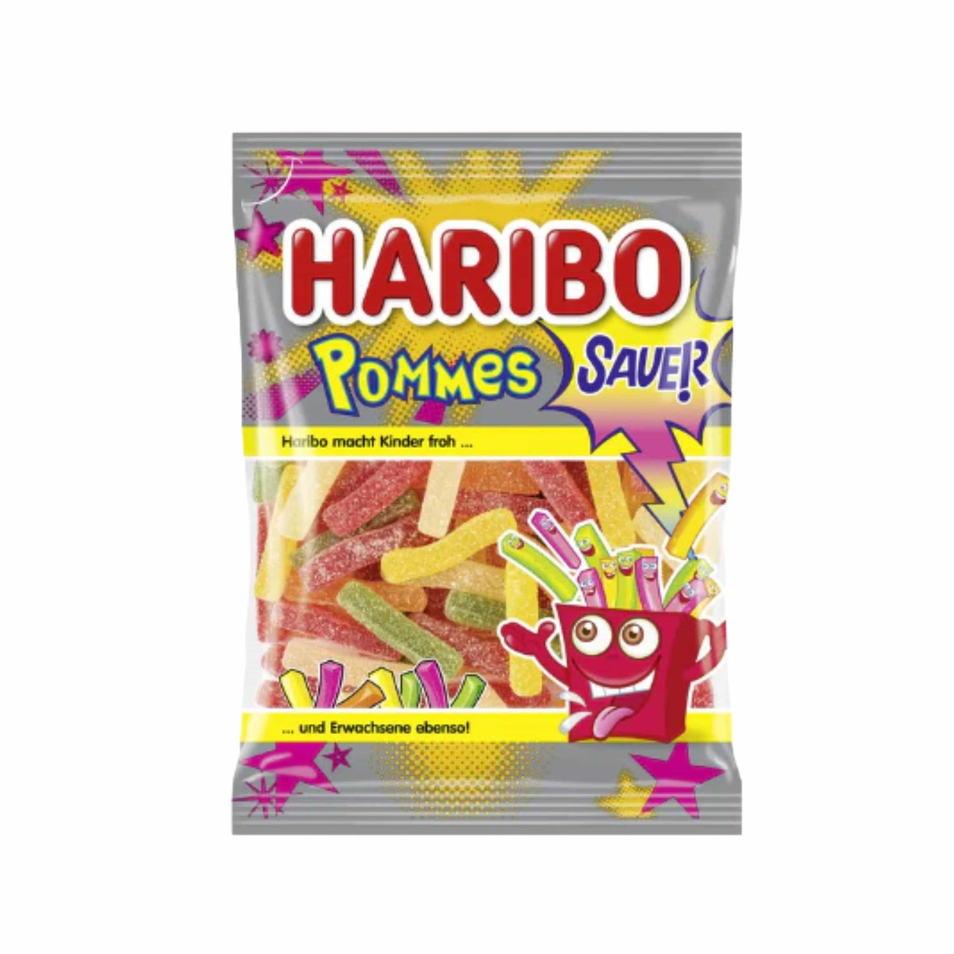 Haribo Haribo Pommes Fizz 100g Haribo Halal Fruchtgummi (versch. Sorten)
