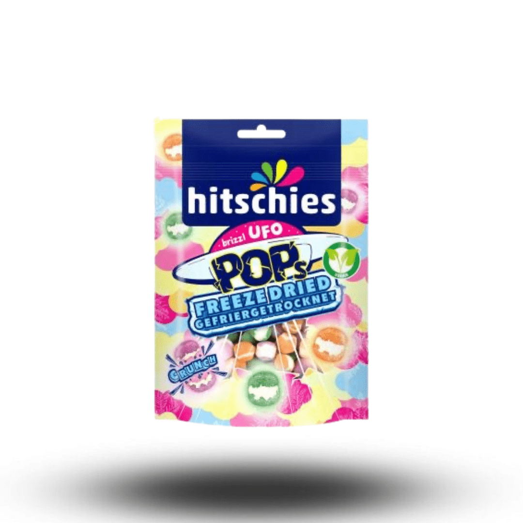 Hitschies Hitschies Brizzl Ufo Pops Freeze Dried 50g
