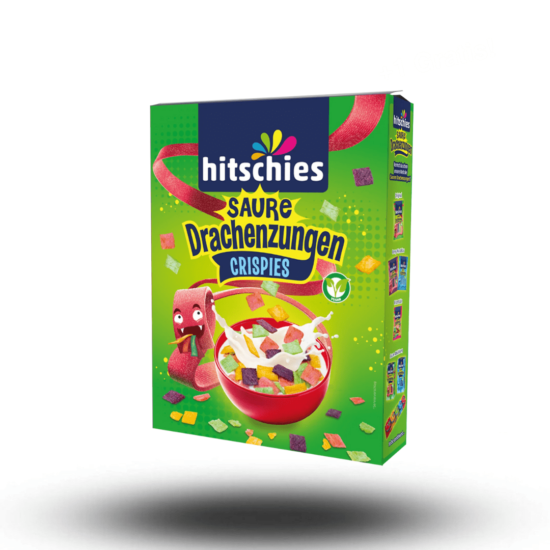 Hitschies Hitschies - Saure Drachenzungen Crispies 270g