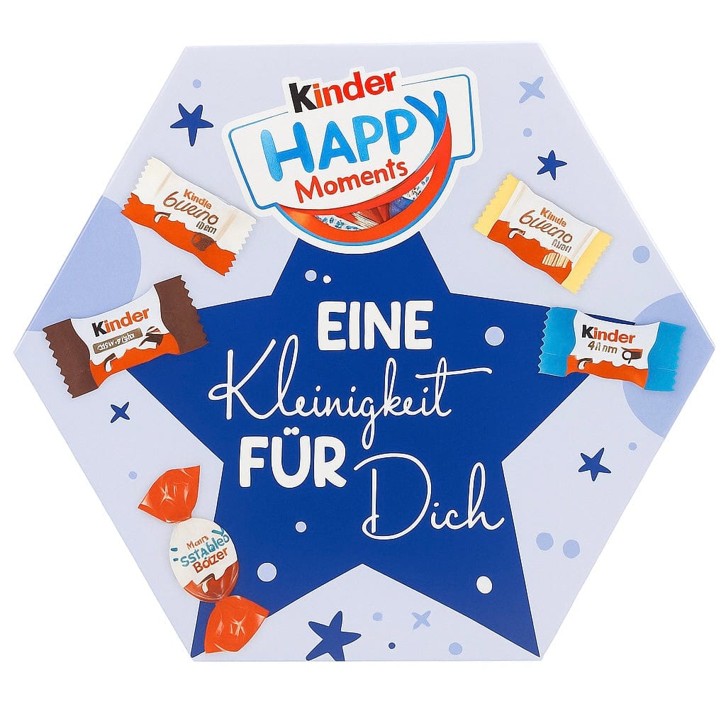 Kinder Kinder Happy Moments 161g (Geschenkbox mit versch. Sprüchen)