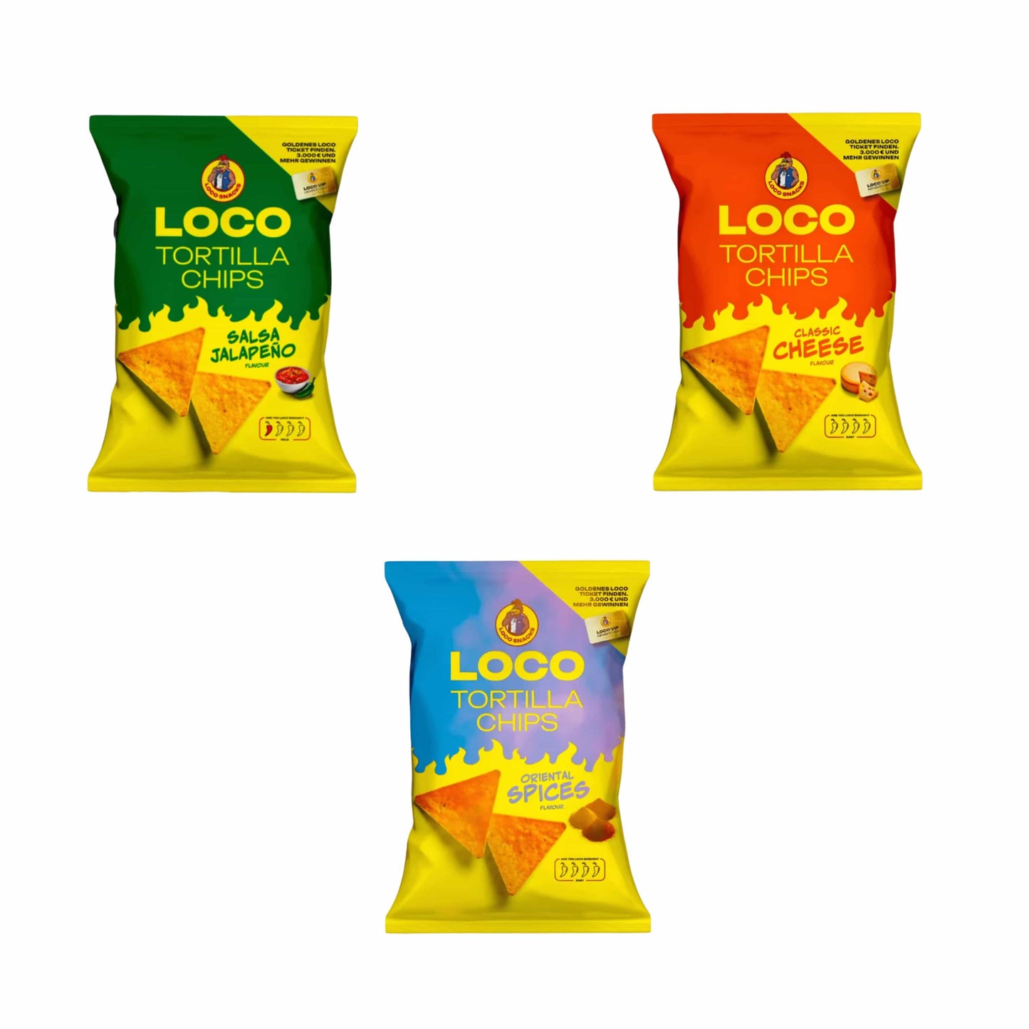 Loco Snacks LOCO by Luciano Tortilla Chips 100g