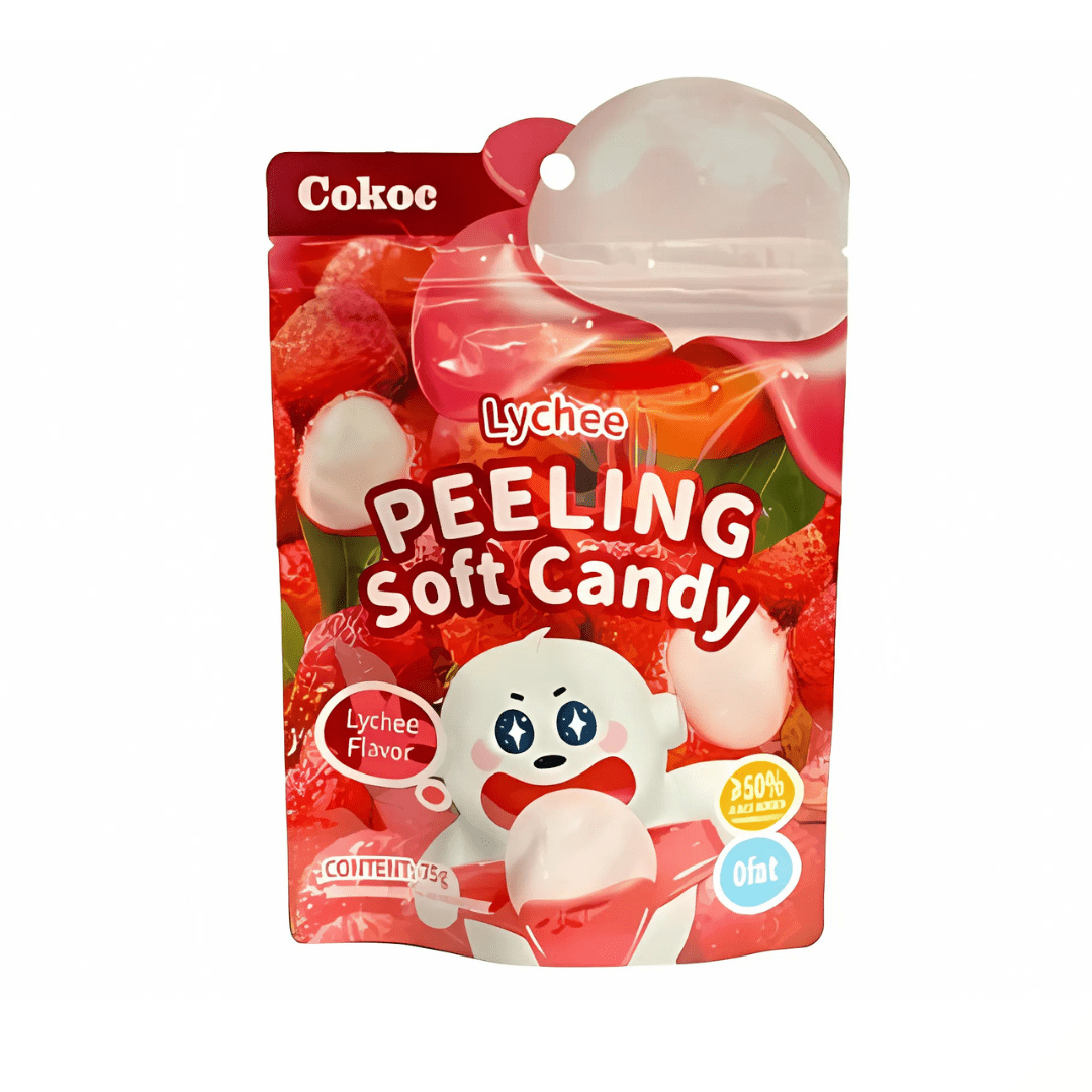 Cokac Lychee 75g Cokoc - Peeling Soft Candy 75g