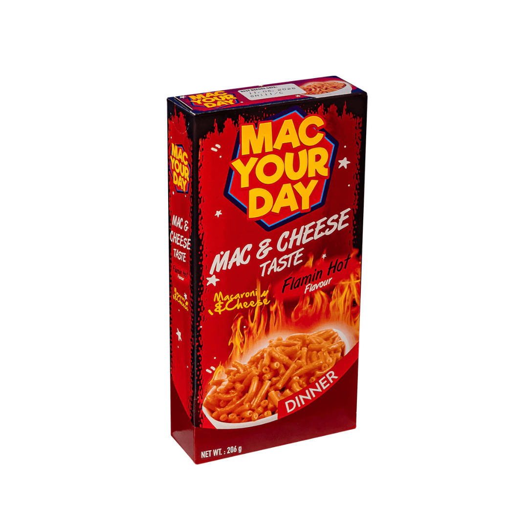 CandyPeak Mac Your Day - Mac & Cheese Flamin Hot 206g