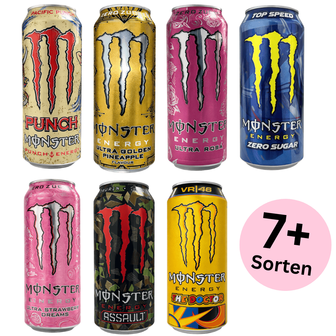 Monster Energy Drink 500ml (various flavors) – CandyPeak