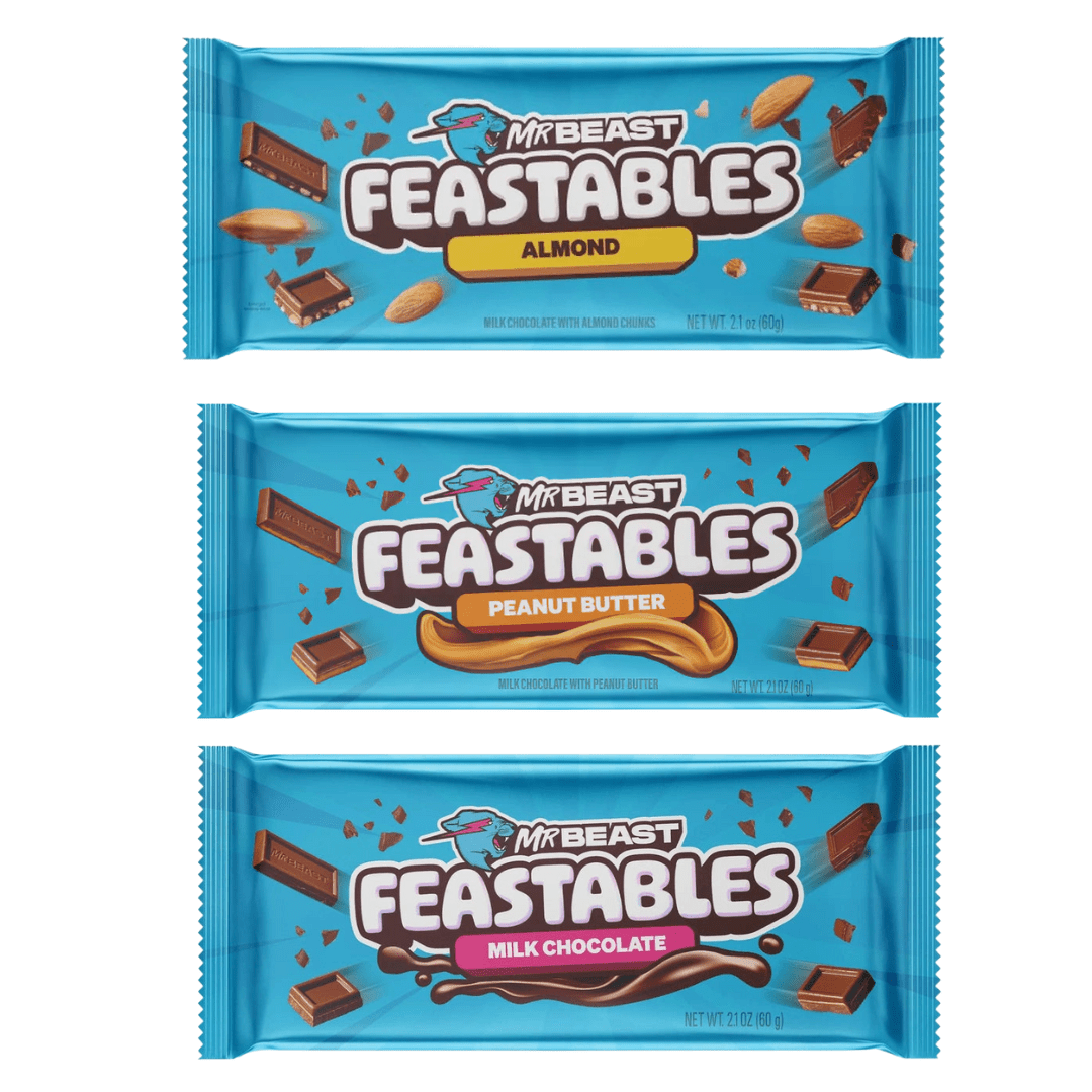 CandyPeak MrBeast - Feastables 60g (versch. Sorten)