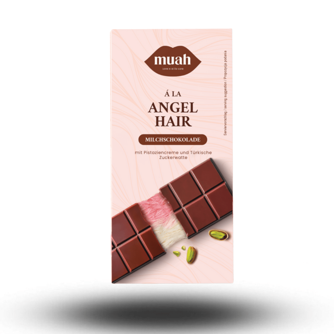 Muah Muah - Angel Hair Schokolade 160g