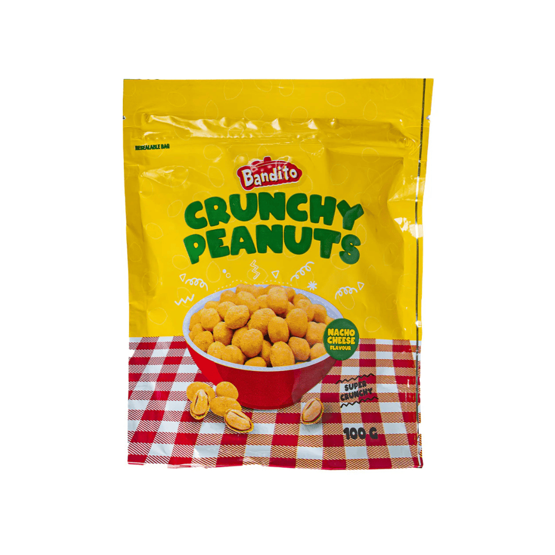 Bandito Nacho Cheese 100g Bandito - Crunchy Peanuts 100g (versch. Sorten)