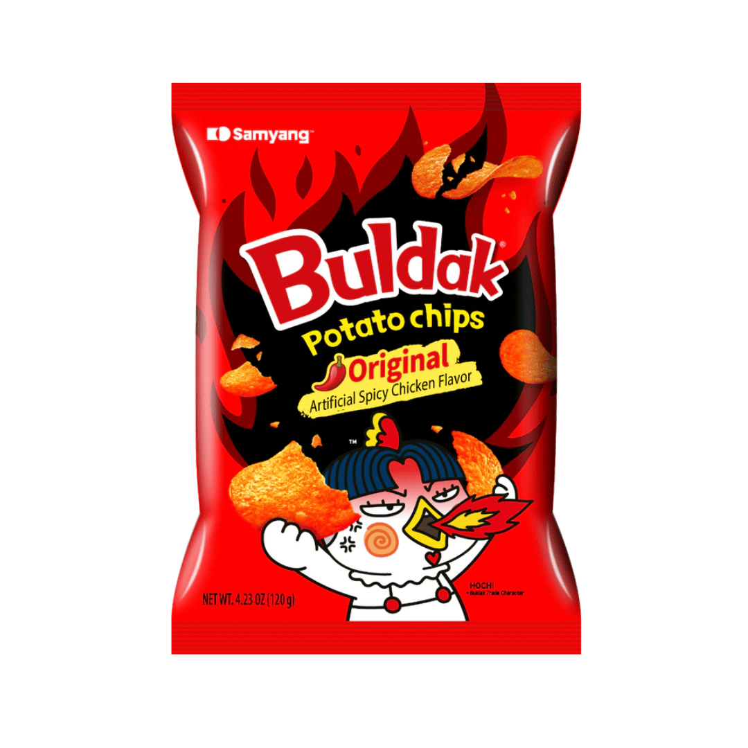 SamYang Original 55g Samyang Buldak Potato Chips 55g (versch. Sorten)