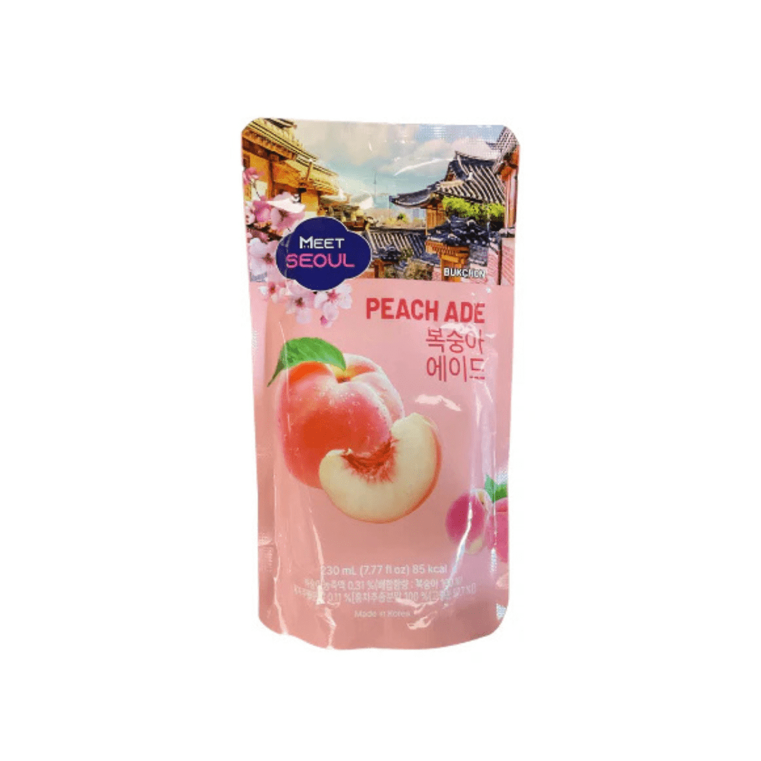 CandyPeak Peach Ade Meet Seoul - Beutelgetränke 230ml (versch. Sorten)