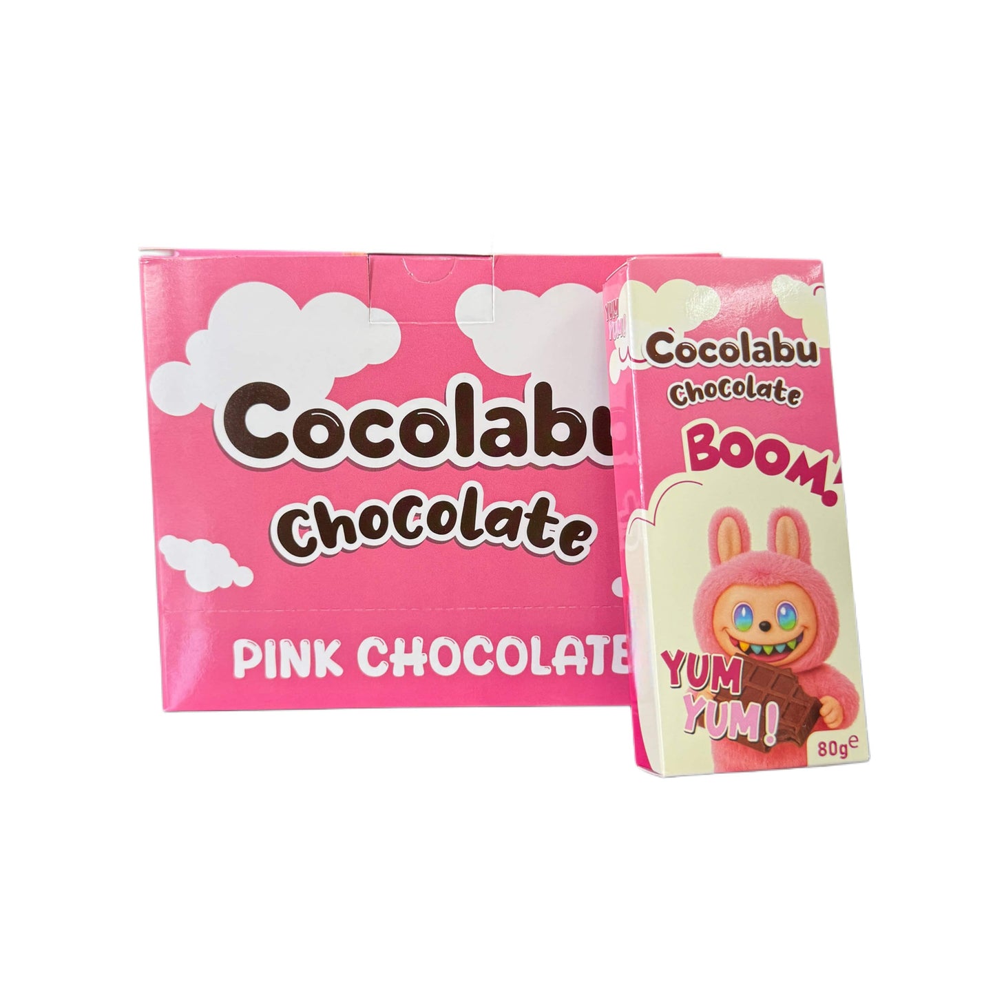 CandyPeak Pinke Schokolade 80g Cocolabu Schokolade 80g (versch. Sorten)