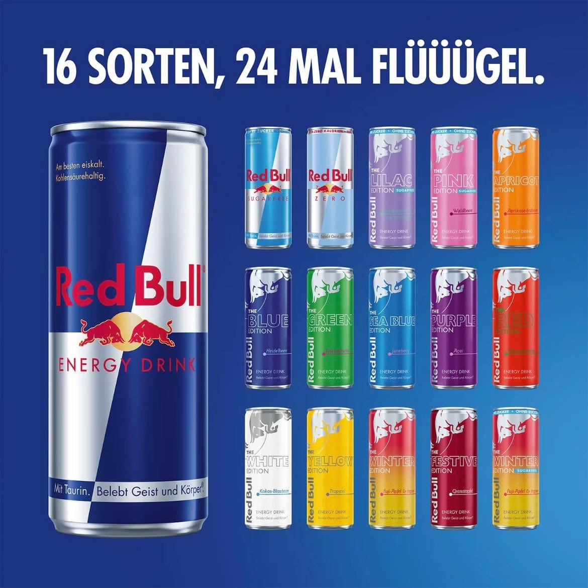 RedBull RedBull Adventskalender 2025 (Inkl. Granatapfel Edition)