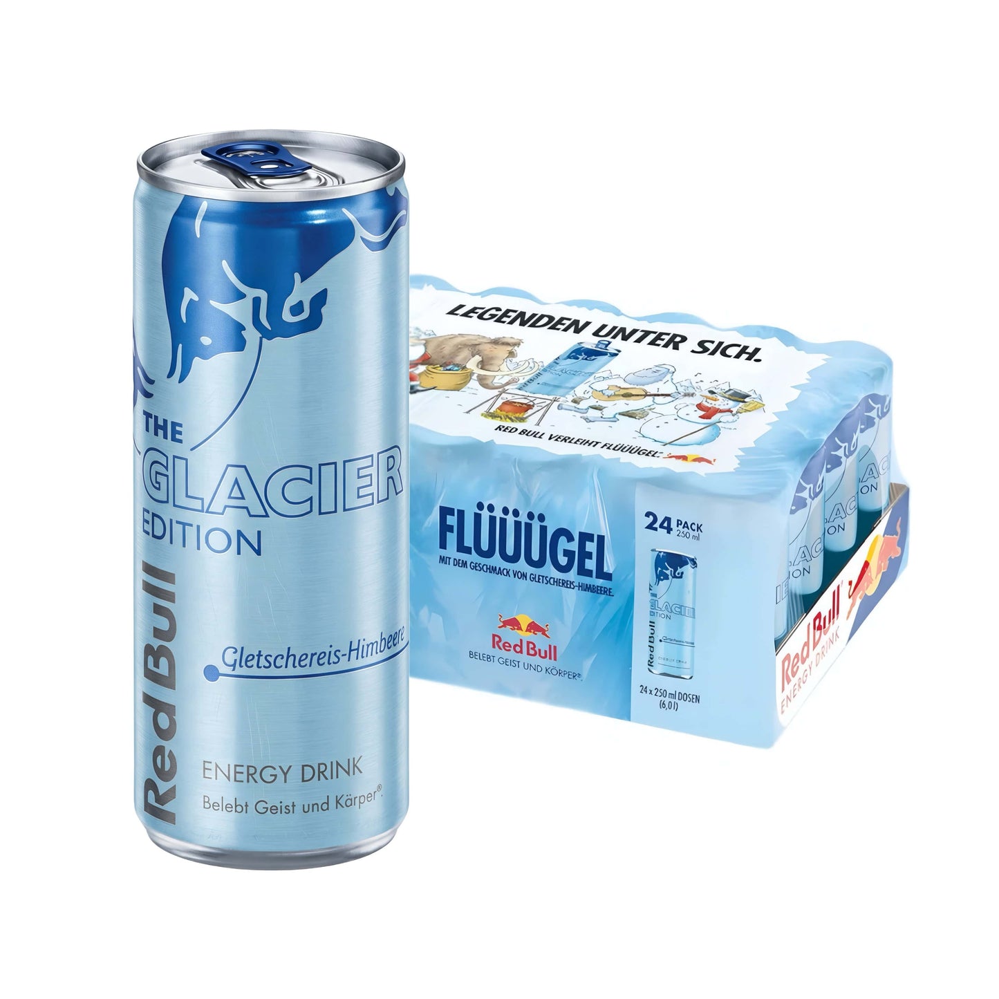 RedBull RedBull The Glacier Edition - Gletschereis Himbeere 250ml (Limited Edition)