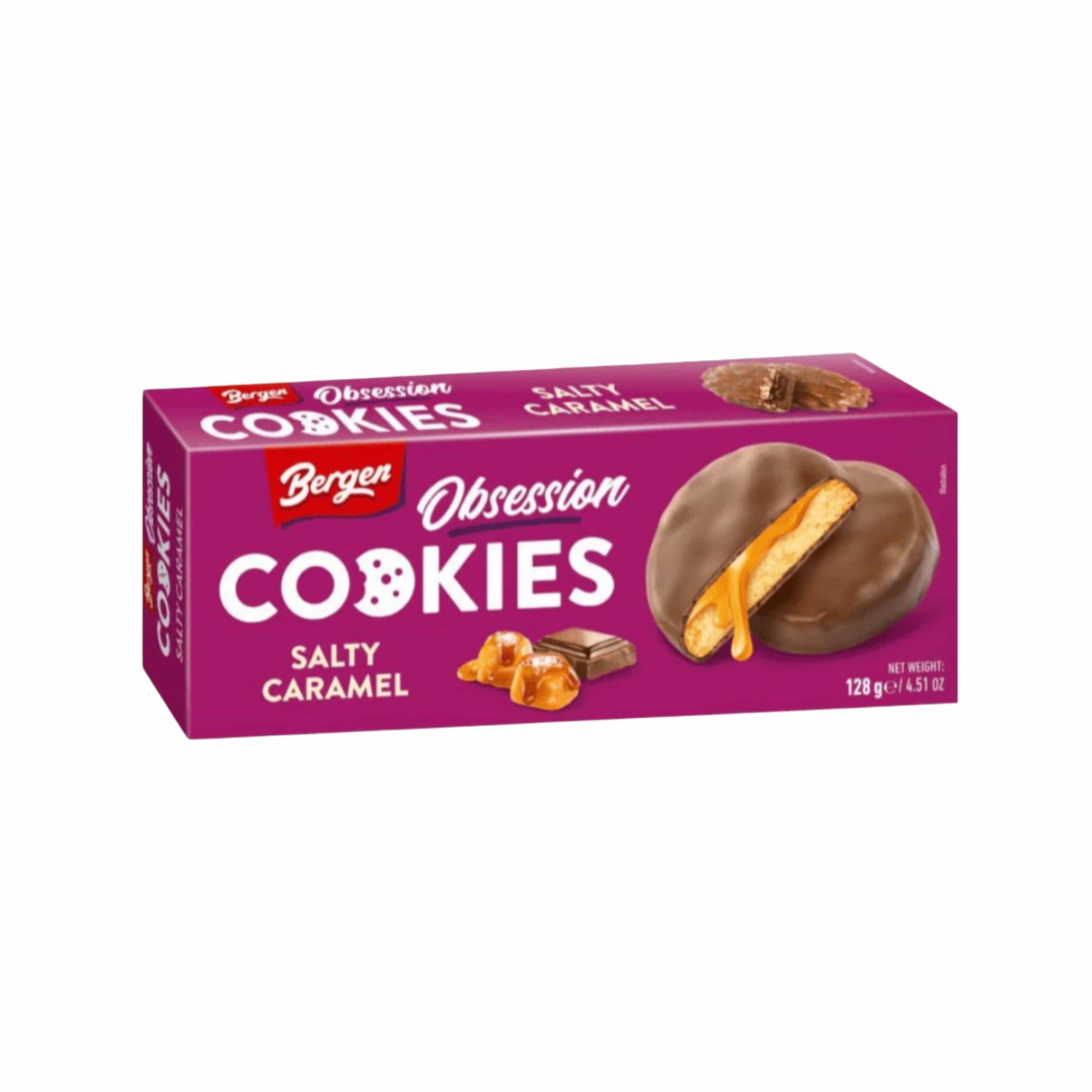 Bergen Salty Caramel 128g Bergen - Cookies 128g (versch. Sorten)