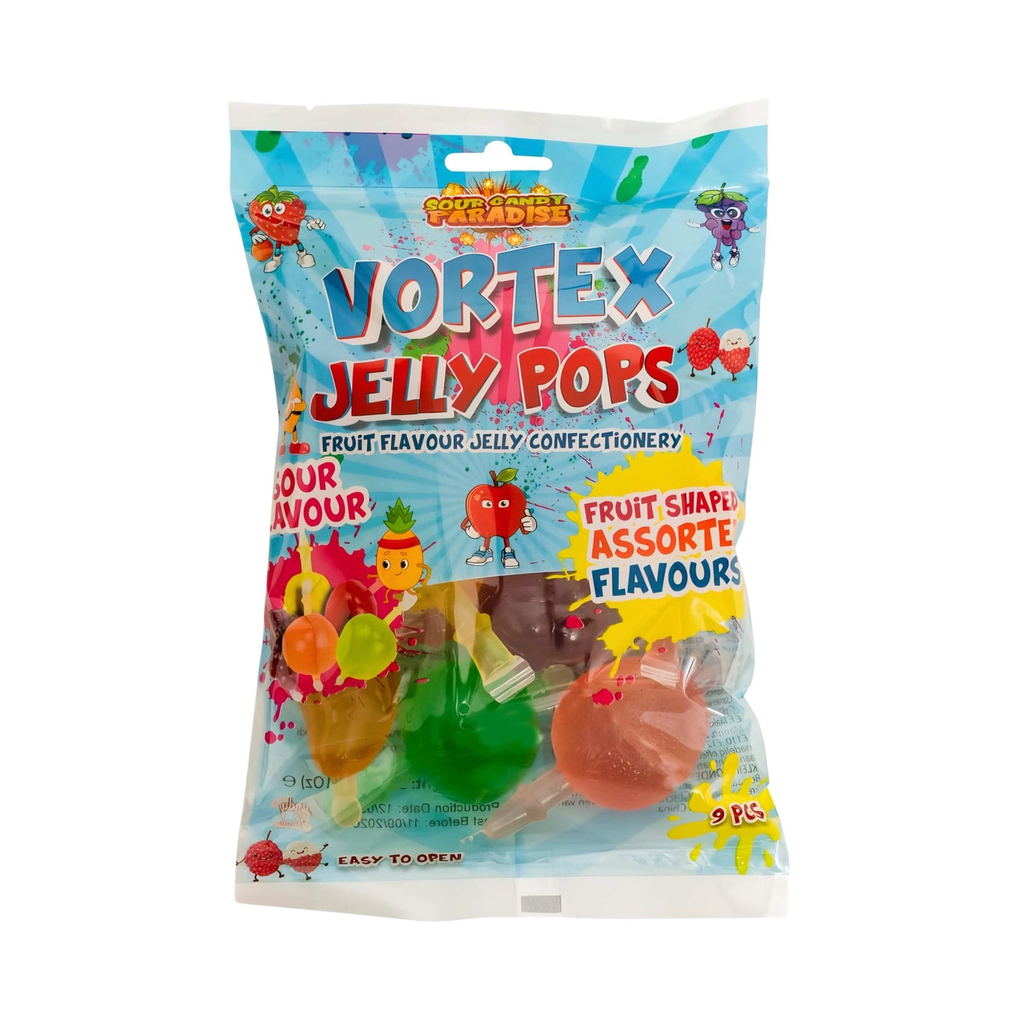 CandyPeak Sour Vortex Jelly Pops 315g Vortex - Jelly Pops 315g