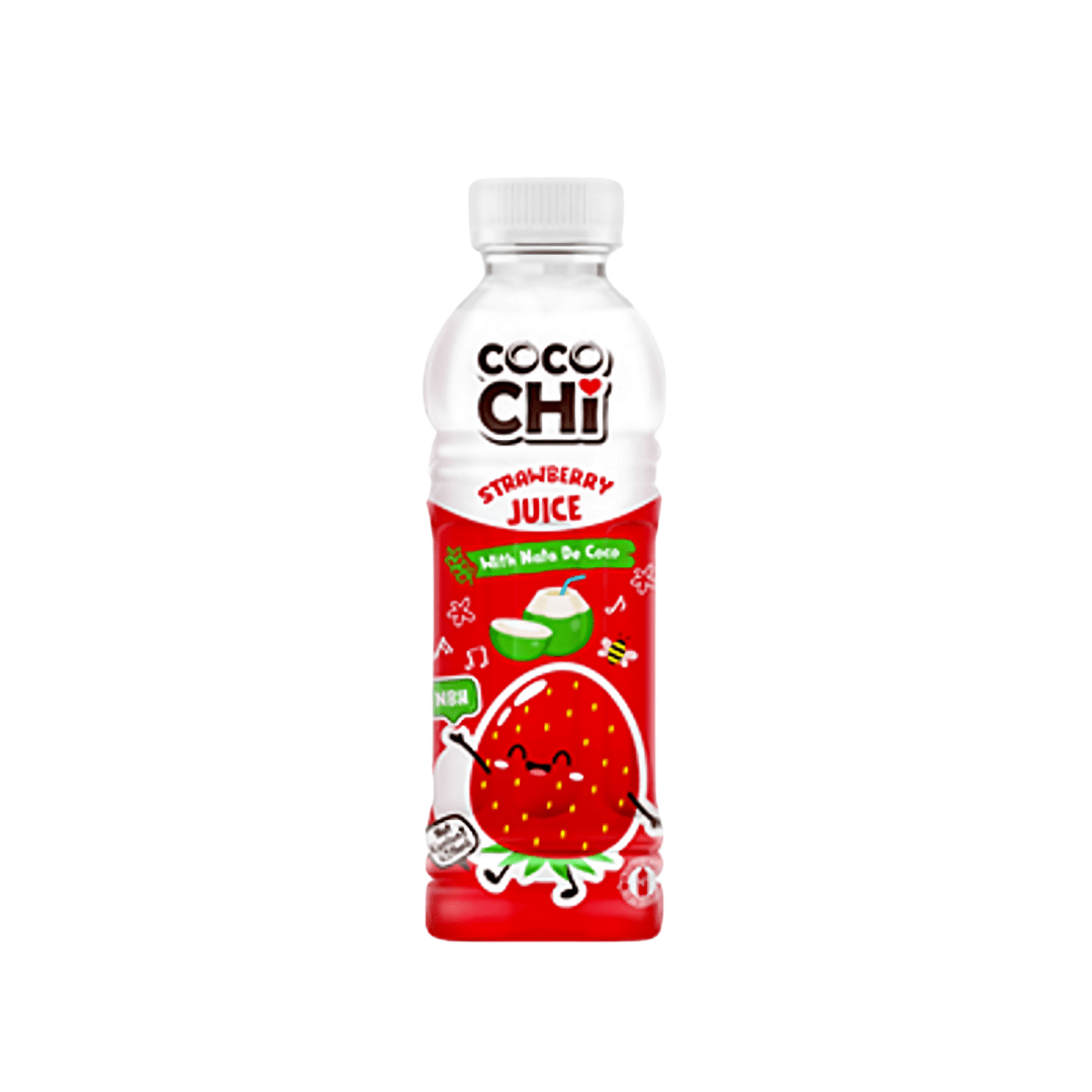 CandyPeak Strawberry Juice 450ml Coco Chi - Fruchtsaft mit Kokosgel 450ml (versch. Sorten)