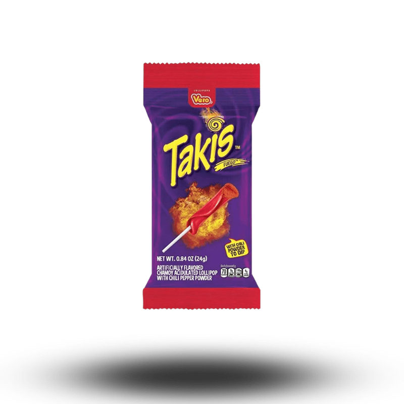 CandyPeak Takis Lollipop Fuego 24g