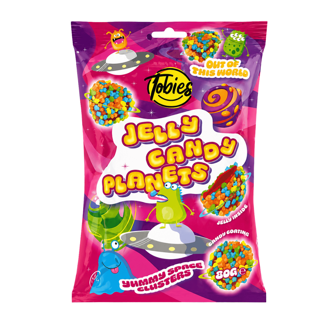 CandyPeak Tobies - Jelly Candy Planets 80g
