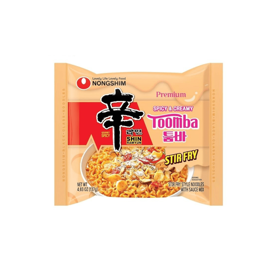 Nongshim Toomba Spicy & Creamy 137g Nongshim Instant Ramen (versch. Sorten)