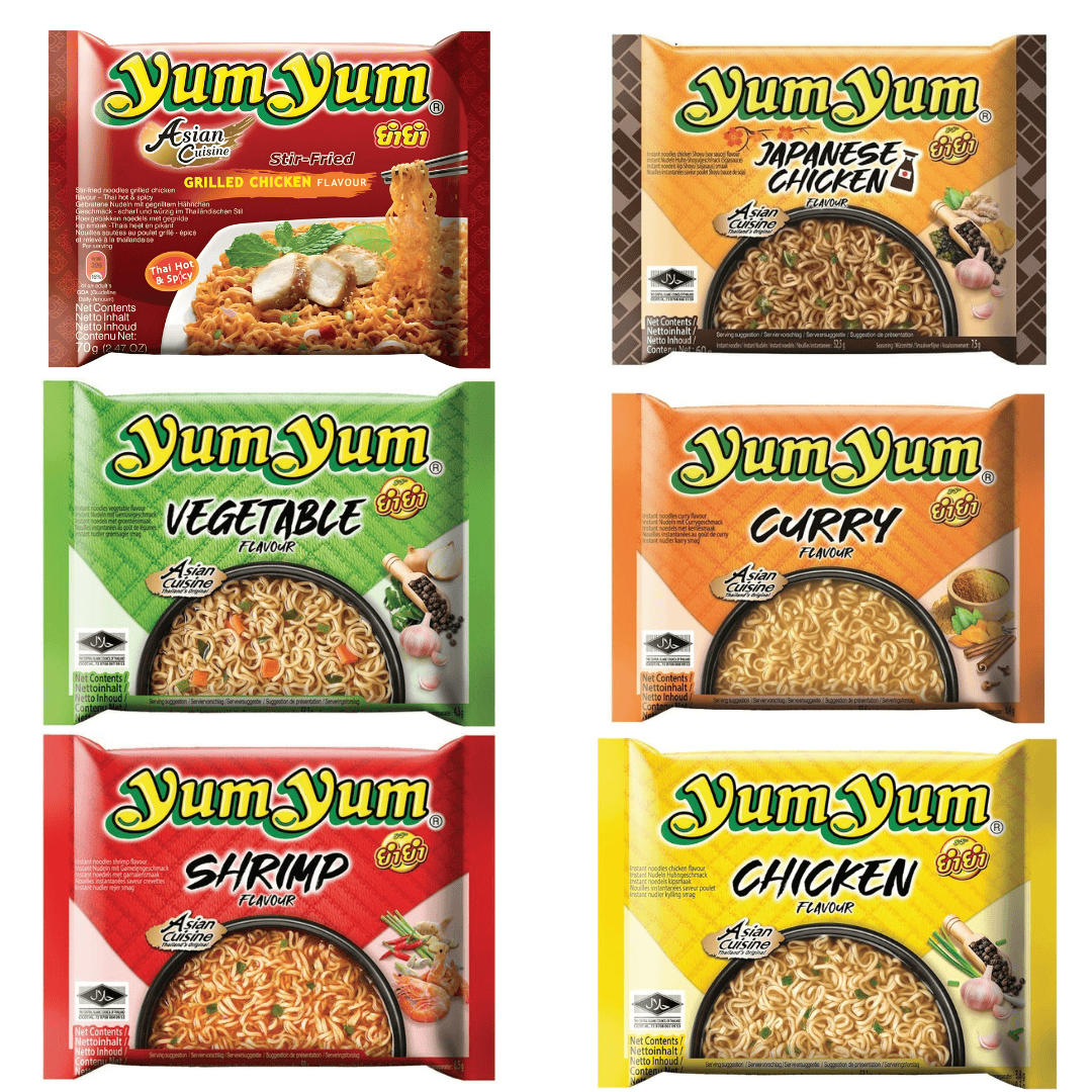 YumYum - Instant Ramen 60g (various flavors) – CandyPeak