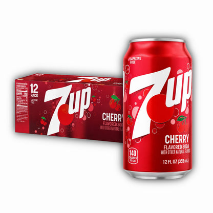 7up 12er-Set 7UP Cherry Soda USA 355ml