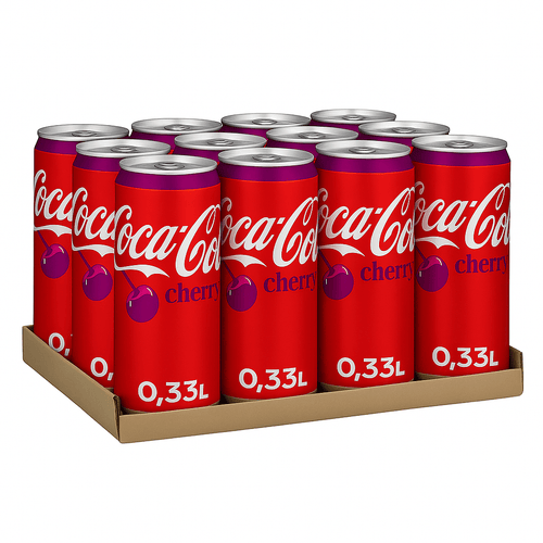 Coca-Cola Cherry 330 ml – Lot de 12