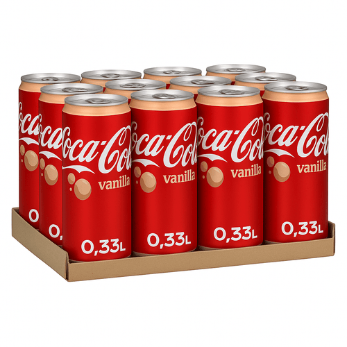 Coca-Cola Vanille 330ml – Lot de 12