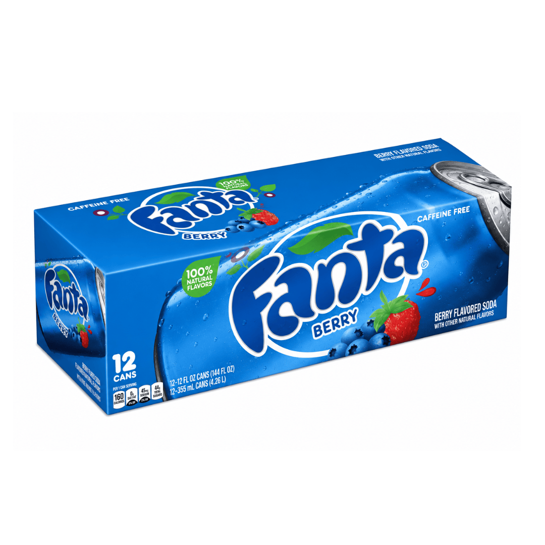CandyPeak 12x Berry 355ml 12x Fanta USA 355ml Sparset (versch. Sorten)