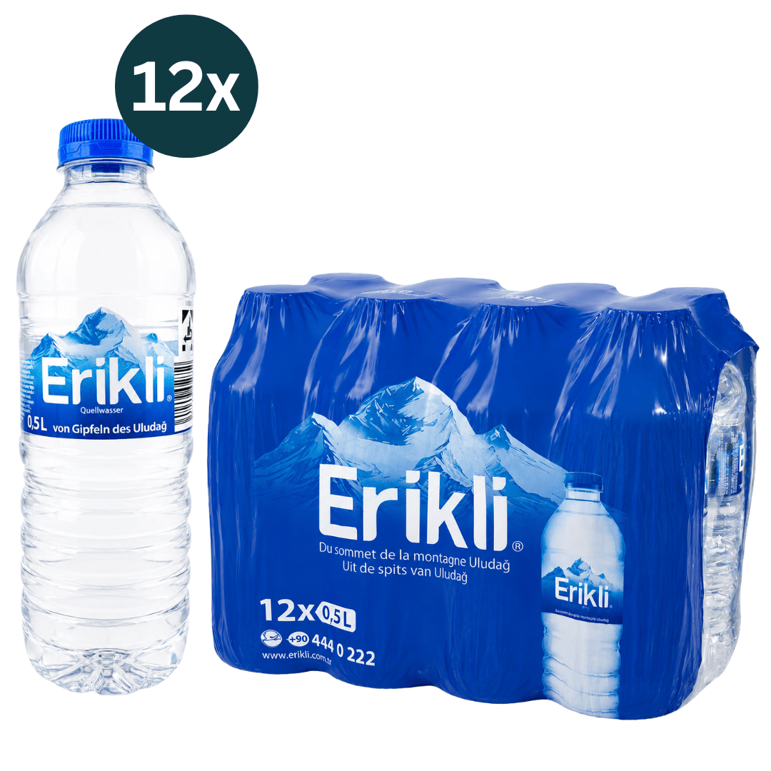 CandyPeak 12x Erikli Quellwasser 500ml Vorratspack (Uludag Quelle)