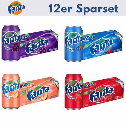 CandyPeak 12x Fanta USA 355ml Sparset (versch. Sorten)