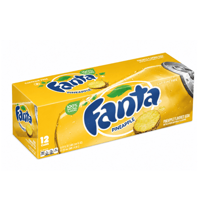 CandyPeak 12x Pineapple 355ml 12x Fanta USA 355ml Sparset (versch. Sorten)